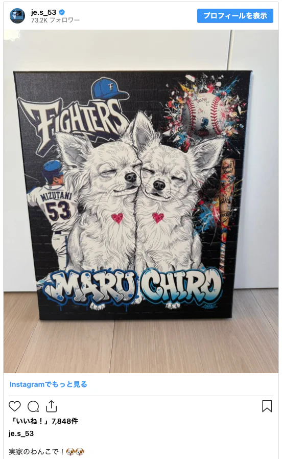 水谷瞬選手の投稿